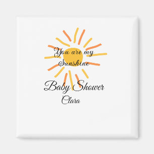 Imã você é meu raio solar amarelo alaranjado raios sol