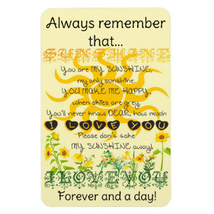 Ímã Você É Meu Sol