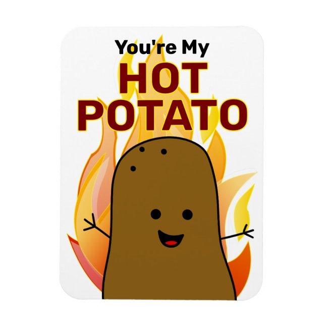 Ímã Você é Minha Batata Quente (Vertical)