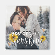 Você É Minha Foto De Girassol Amarelo Sunshine