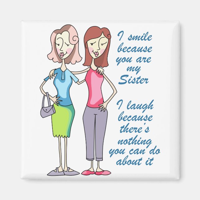 Imã Você é minha irmã (Frente)