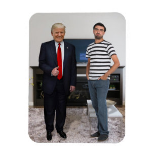 Ímã Você encontrou o presidente Donald Trump que  