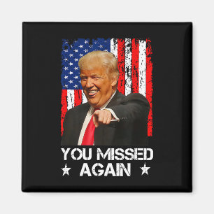 Imã Você Errou Novamente Trump 2025 Bandeira Dos EUA