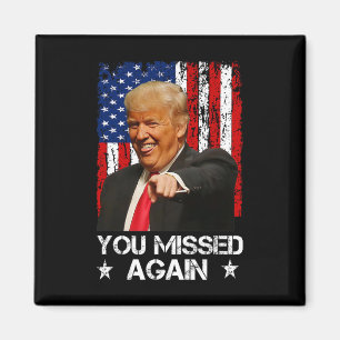 Imã Você Errou Novamente Trump 2025 Bandeira EUA 2