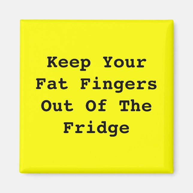 Imã Você está em uma Dieta (Frente)