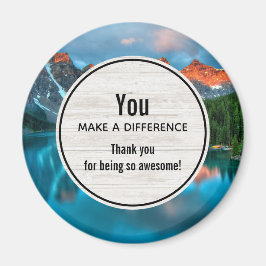 Imã Você faz a diferença — paisagem cense de montanha