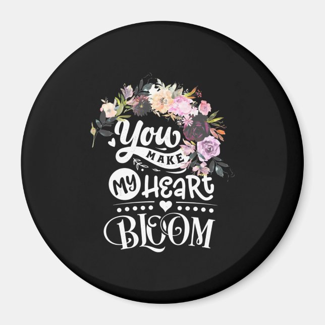 Imã Você Faz Meu Coração Bloom (Frente)