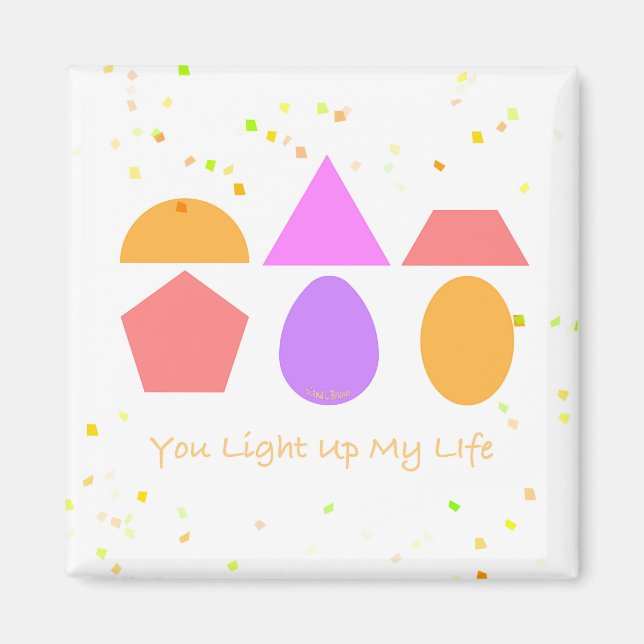 IMÃ VOCÊ ILUMINA MINHA VIDA (Frente)