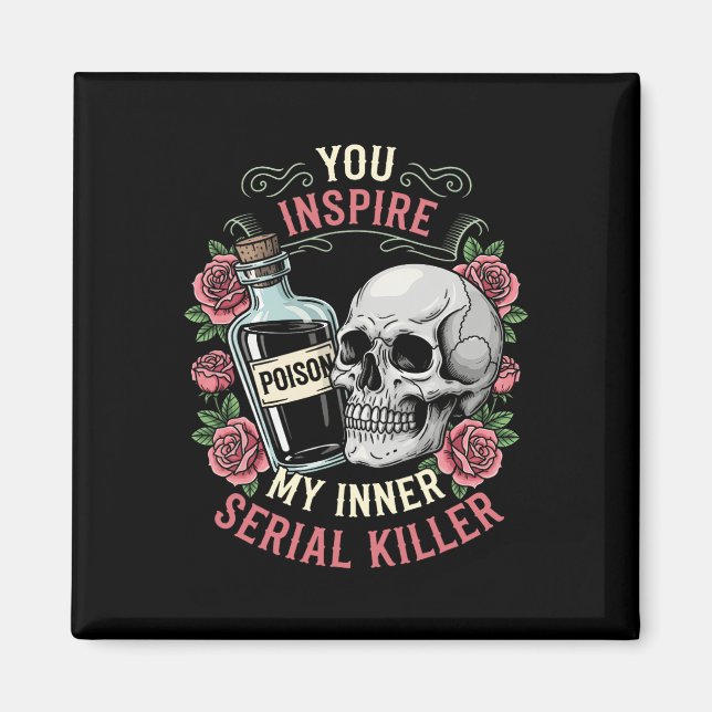 Imã Você Inspire Meu Assassino serial interno - Época  (Frente)