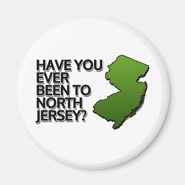 Imã Você já esteve em North Jersey? (Frente)
