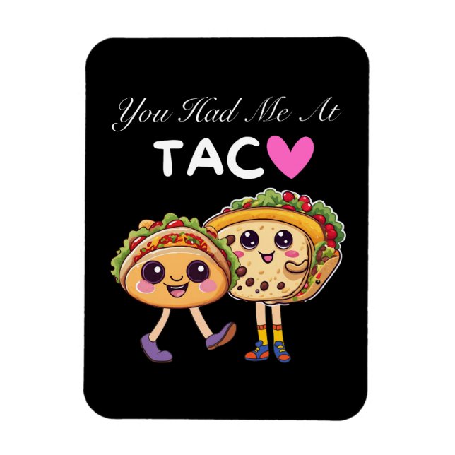 Ímã Você Me Conquistou Com Taco (Vertical)