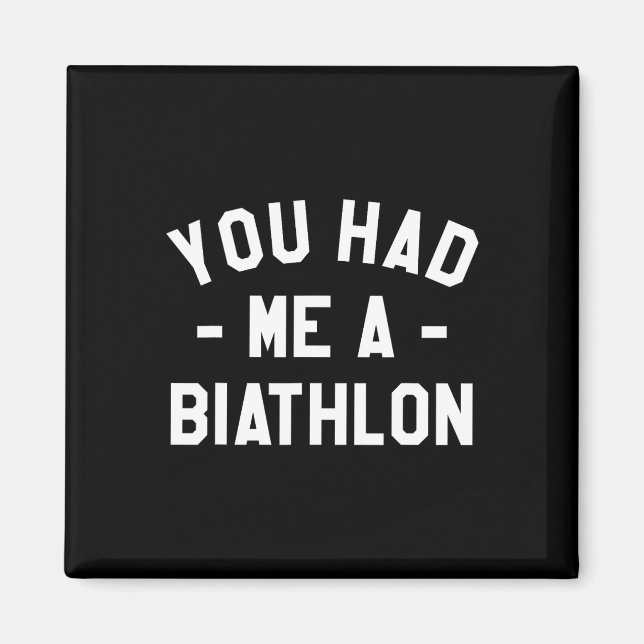 Imã Você Me Teve Um Biatleta De Biatlo (Frente)
