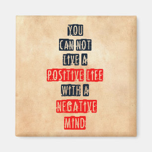 Imã Você não pode viver uma vida positiva com a ment