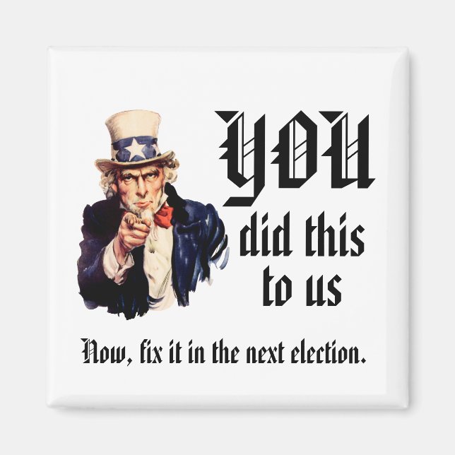 Imã VOCÊ Nos Colocou Nisso (Frente)