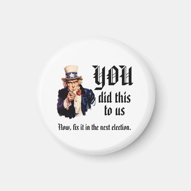 Imã VOCÊ Nos Colocou Nisso (Frente)