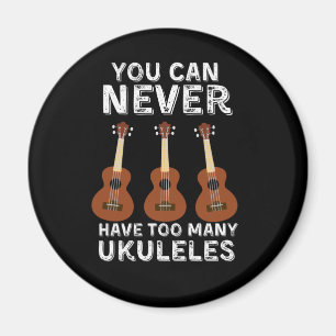 Imã Você nunca pode ter muitos ukuleles
