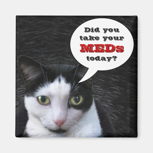 Imã Você pegou seus MEDs hoje? (Frente)