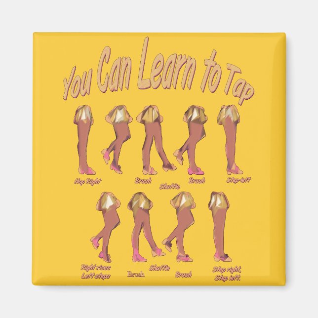 Imã Você pode aprender a tocar (Frente)