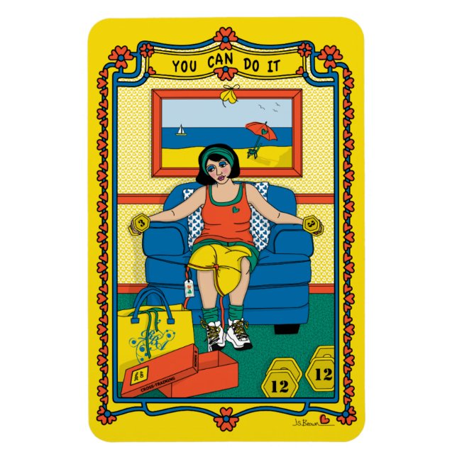 Ímã Você Pode Fazer O Refrigerador It_B_4x6 (Vertical)