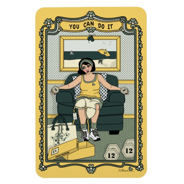 Ímã Você Pode Fazer O Refrigerador It_C_4x6 (Vertical)