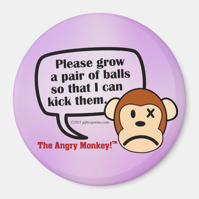 Imã Você precisa cultivar algumas bolas (Frente)