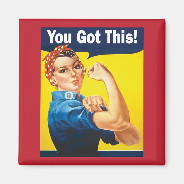 Imã Você Recebeu Este Apoio De Encorajamento, Rosie (Frente)