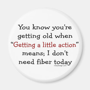 Imã Você sabe que está envelhecendo quando