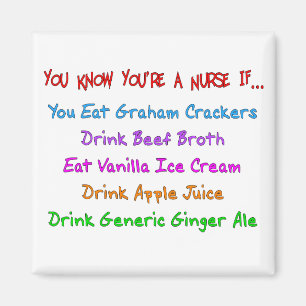 Imã Você sabe que você é uma enfermeira SE…