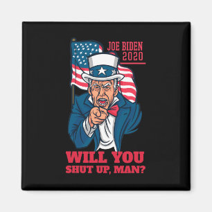 Imã Você se Cala Homem Primeiro Debate Trump-biden 202