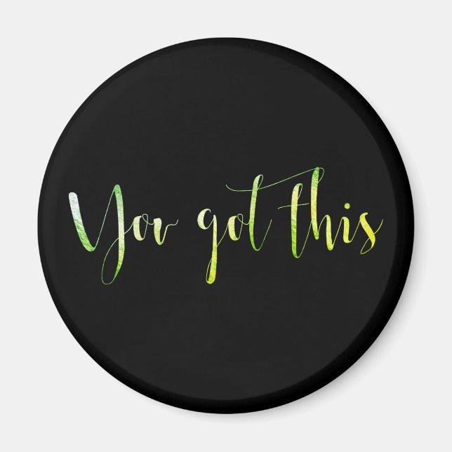 Imã Você Tem Esse Gestor De Escritório Verde (Frente)