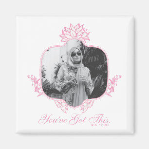 Imã Você tem isso, o lótus branco