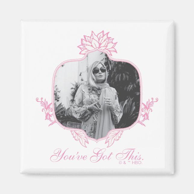 Imã Você tem isso, o lótus branco (Frente)