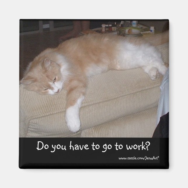 Imã Você tem que ir trabalhar? (Frente)