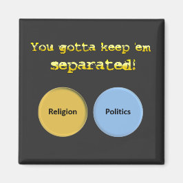 Imã Você tem que me manter separado - política e relig
