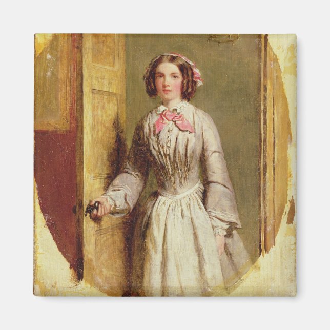 Imã 'Você tocou, senhor?', 1854 (óleo na canvas) (Frente)