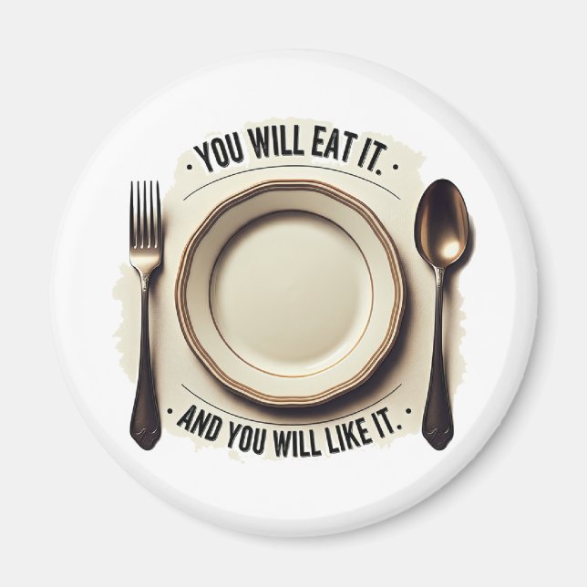 Imã Você Vai Comer E Vai Gostar Disso. (Frente)