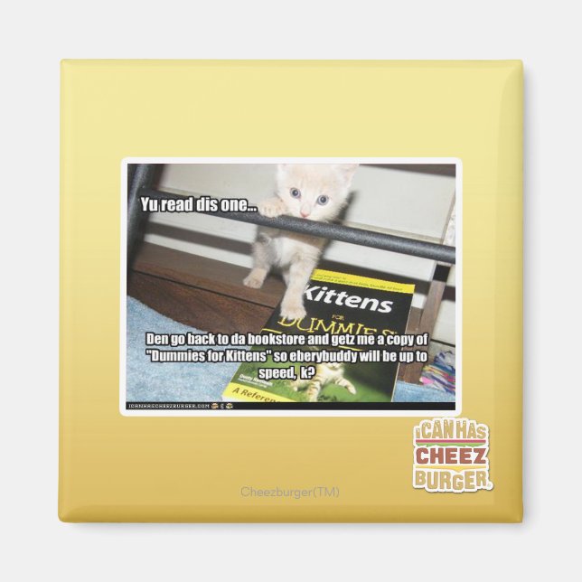 Imã Você vermelho é um... (Frente)