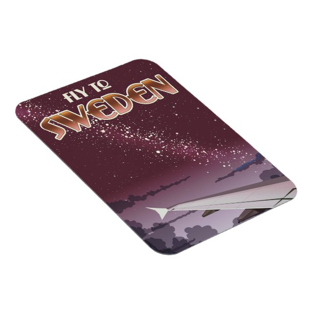 Ímã Voe para a Suécia (Lado Direito)