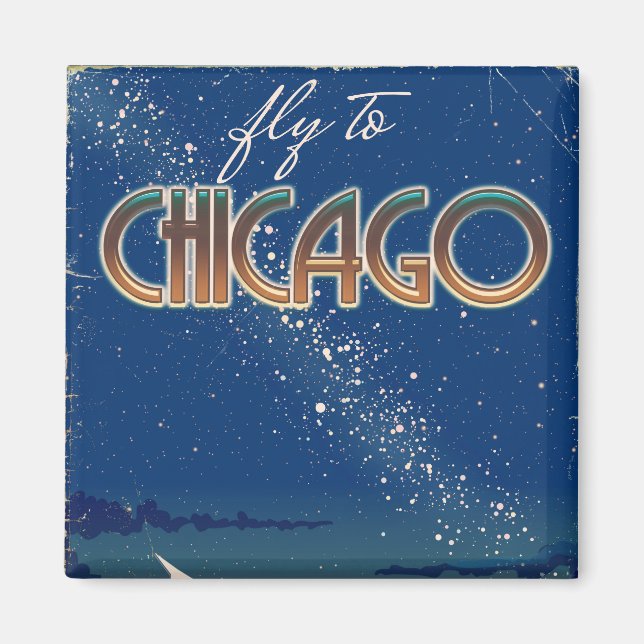 Imã Voe para Chicago (Frente)