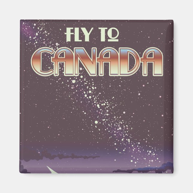Imã Voe Para o Canadá (Frente)