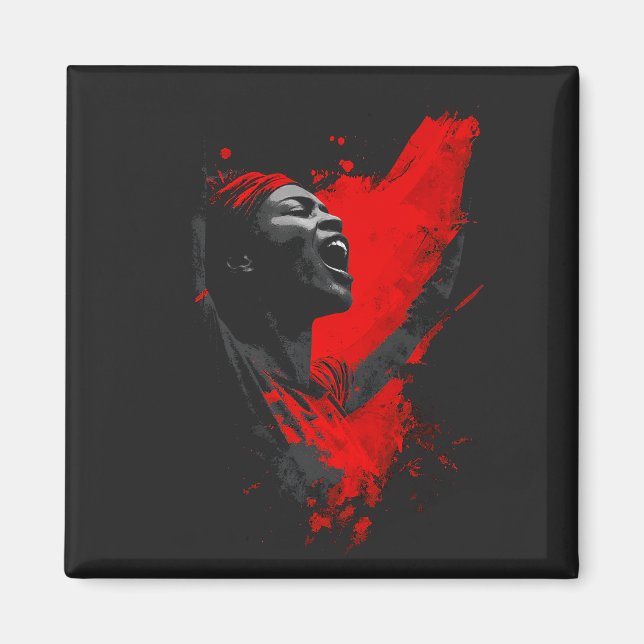 Imã Voice in Red (Frente)