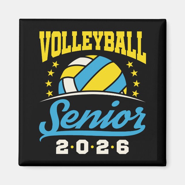 Imã Volei Sênior 2026 (Frente)