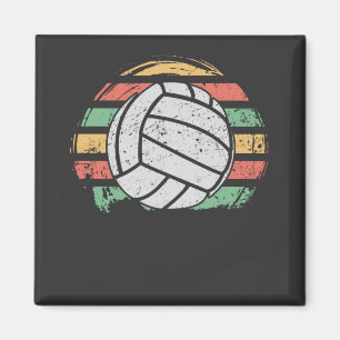 Imã Voleibol de Retro Vintage