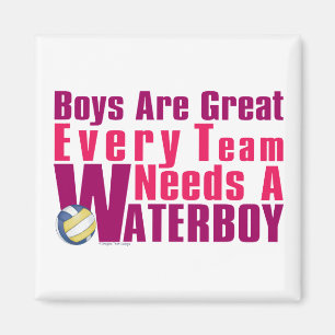 Imã Voleibol de Waterboy a Rosa