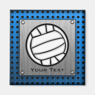 Imã Voleibol escovado do olhar do metal