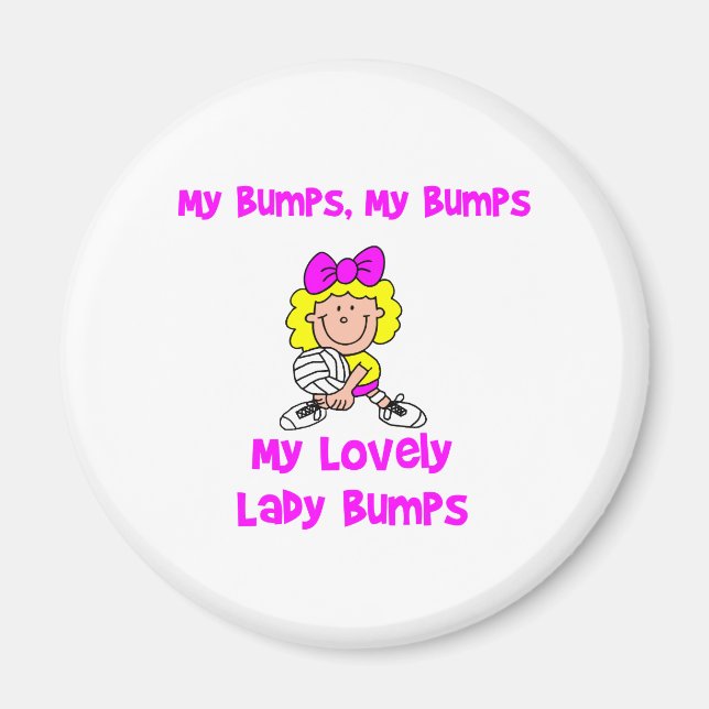 Imã VolleyChick Meus Bumps (Frente)