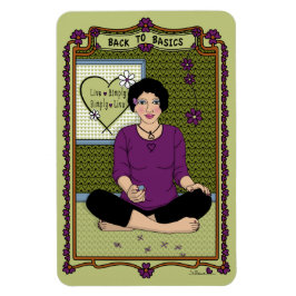 Ímã Voltar ao Magnet do Refrigerador Basics_A_4x6