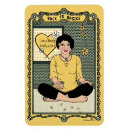 Ímã Voltar ao Magnet do Refrigerador Basics_C_4x6