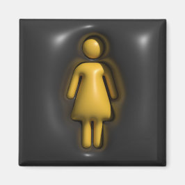 Imã Volume, garota, mulher