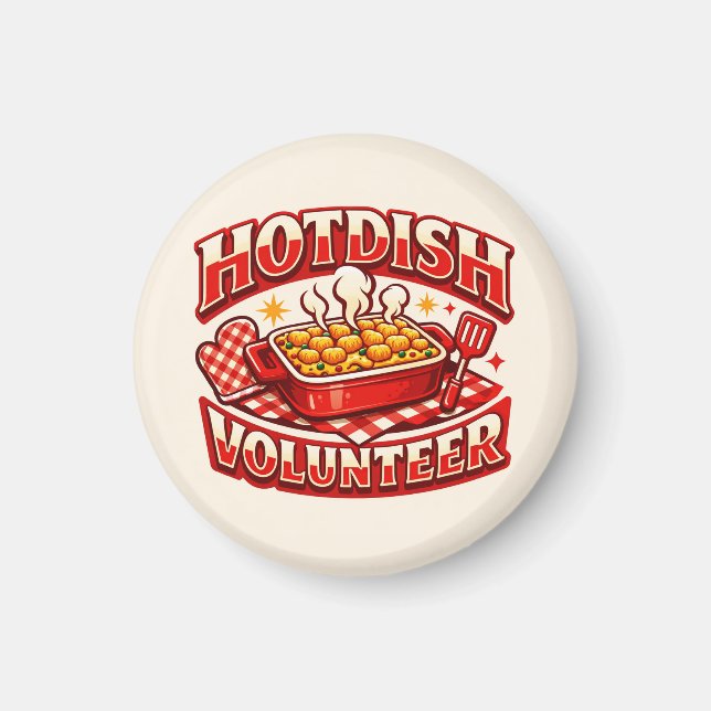 Imã Voluntário HOTDISH (Frente)